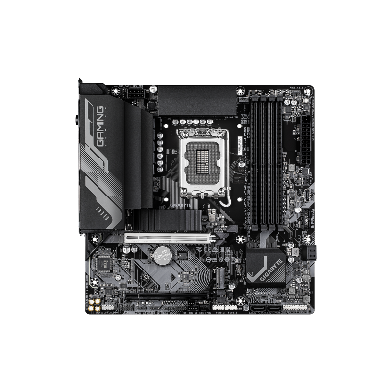PLACA GIGABYTE B760M GAMING X WF6E GEN5,INTEL,1700,B760,4DDR5,192GB,HDMI+DP,4SATA+3M.2,3USB 3.2+USB-C,2.5GB+WIFI6E+BT5.3,MATX