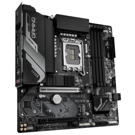 PLACA GIGABYTE B760M GAMING X WF6E GEN5,INTEL,1700,B760,4DDR5,192GB,HDMI+DP,4SATA+3M.2,3USB 3.2+USB-C,2.5GB+WIFI6E+BT5.3,MATX
