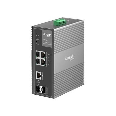 TP-LINK OMADA 6-PORT GIGABIT INDUSTRIAL EASY MANAGED SWITCH WITH 3-PORT POE+AND 1-PORT POE++