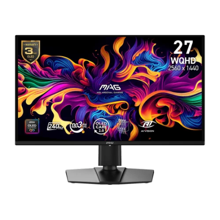 MSI MAG 274QP QD-OLED X24 pantalla para PC 67,3 cm (26.5″) 2560 x 1440 Pixeles Wide Quad HD Negro