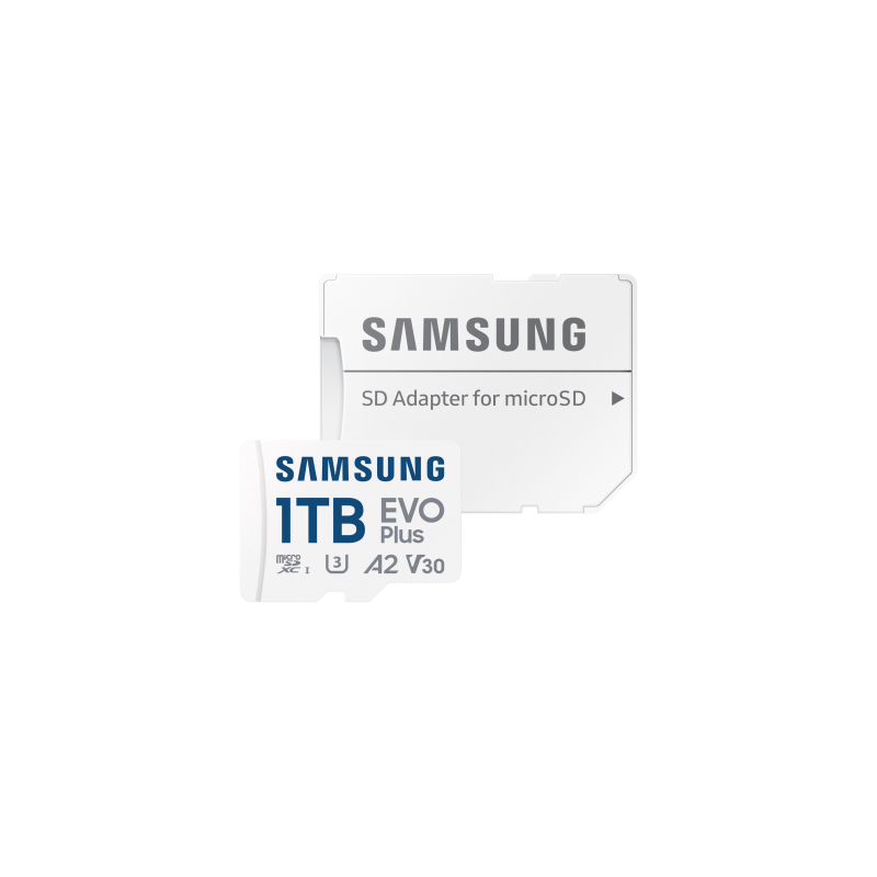 SAMSUNG MICROSD (MB-MC1T0SA/EU) EVO PLUS/1TB/CLASS 10/GARANTIA 10 AÑOS (Q324)