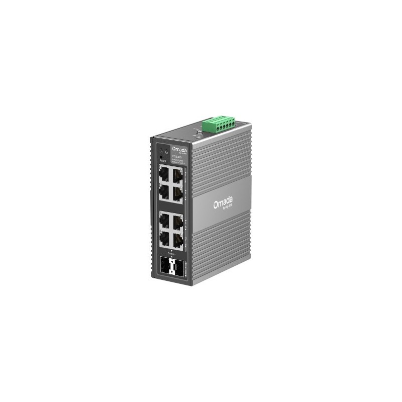 TP-LINK IES208G SWITCH INDUSTRIAL GIGABIT OMADA DE 8 PUERTOS EASY MANAGED PUERTOS: 6 PUERTOS GIGABIT RJ45, 2 PUERTOS COMBO GIGAB