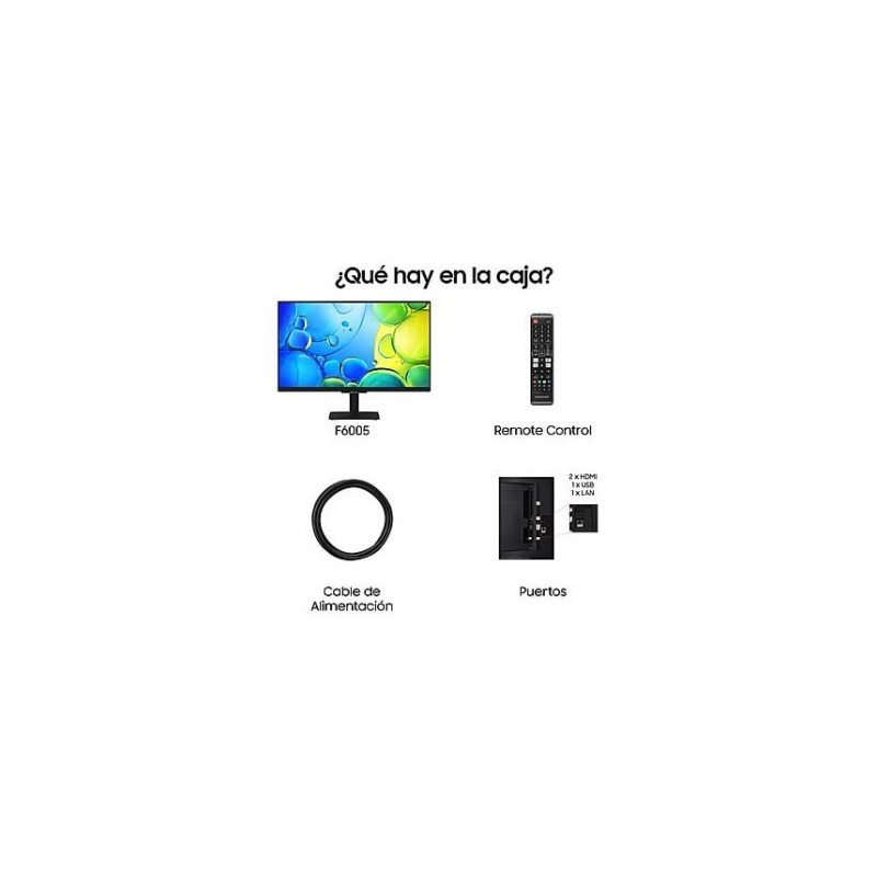 TV SAMSUNG 24″ FULL HD F6005 SMART TV (1920 x 1080), 50 HZ, HDR10+, 10W