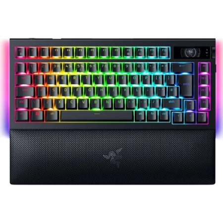TECLADO RAZER BLACKWIDOW V4 PRO 75% INTL. (USA) (ISO) (RZ03-05130300-R3E1)