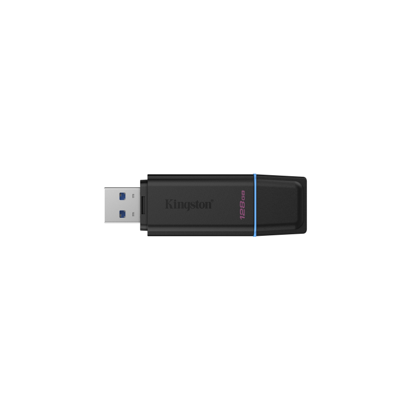 Kingston Technology DataTraveler 128GB Portátil USB 3.2 Gen 1 Exodia Negro + Azul