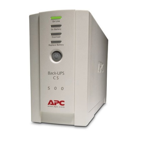 APC Back-UPS sistema de alimentación ininterrumpida (UPS) En espera (Fuera de línea) o Standby (Offline) 0,5 kVA 300 W 4 salidas