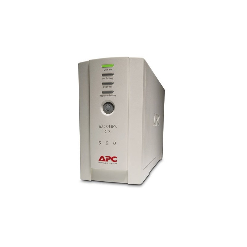 APC Back-UPS sistema de alimentación ininterrumpida (UPS) En espera (Fuera de línea) o Standby (Offline) 0,5 kVA 300 W 4 salidas