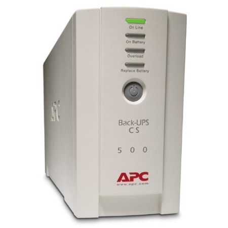 APC Back-UPS sistema de alimentación ininterrumpida (UPS) En espera (Fuera de línea) o Standby (Offline) 0,5 kVA 300 W 4 salidas