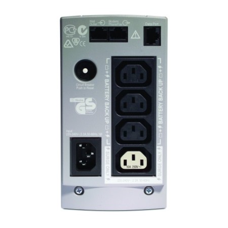APC Back-UPS sistema de alimentación ininterrumpida (UPS) En espera (Fuera de línea) o Standby (Offline) 0,5 kVA 300 W 4 salidas