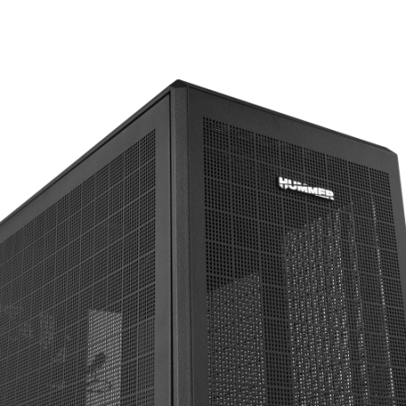 NOX HUMMER REFRESH MINI TORRE M-ATX PORTABLE MESH NGR