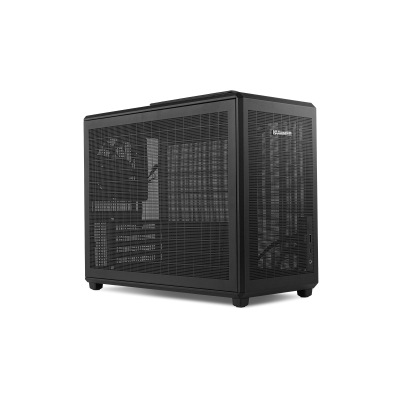 NOX HUMMER REFRESH MINI TORRE M-ATX PORTABLE MESH NGR