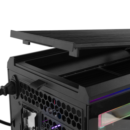 NOX Hummer Semitorre ATX cristal curvo ARGB Ngr