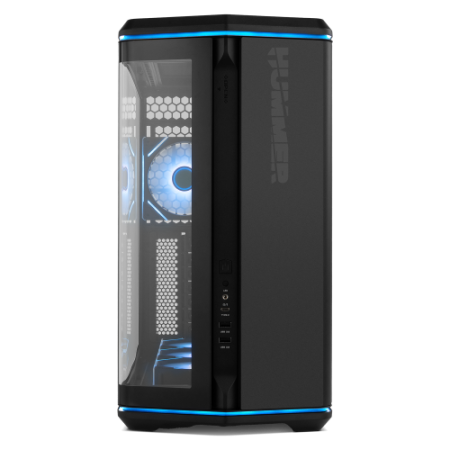 NOX Hummer Semitorre ATX cristal curvo ARGB Ngr
