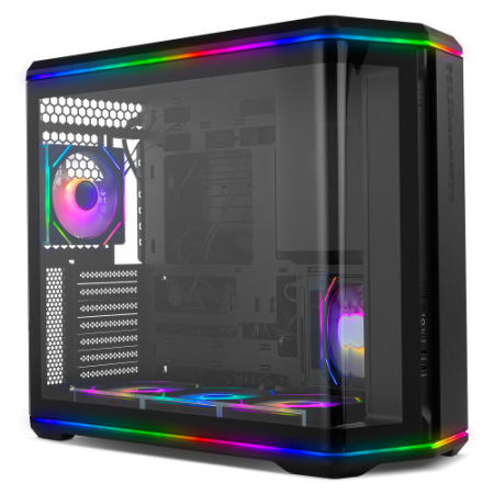 NOX Hummer Semitorre ATX cristal curvo ARGB Ngr