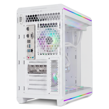 NOX Hummer Semitorre ATX cristal curvo ARGB Blnc