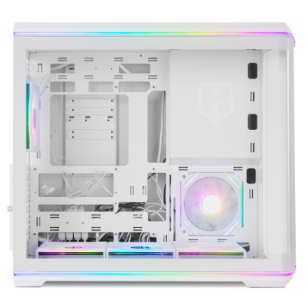 NOX Hummer Semitorre ATX cristal curvo ARGB Blnc
