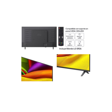 TV LG, 43″, 43NU850B6LA, 139,7 CM, 3840 X 2160 PIXELES, 4K ULTRA HD, LED, SMART TV, WIFI