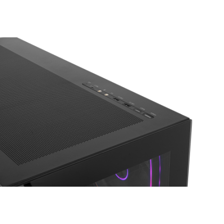 NOX Hummer BLADE, Semitorre ATX, ARGB, Ultra Airflow, Negro