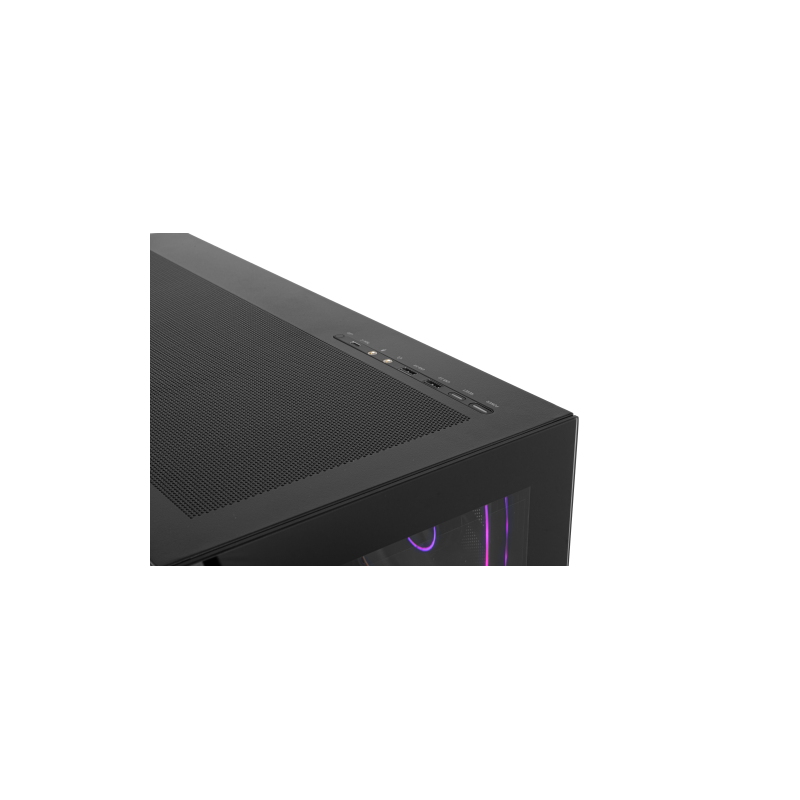 NOX Hummer BLADE, Semitorre ATX, ARGB, Ultra Airflow, Negro