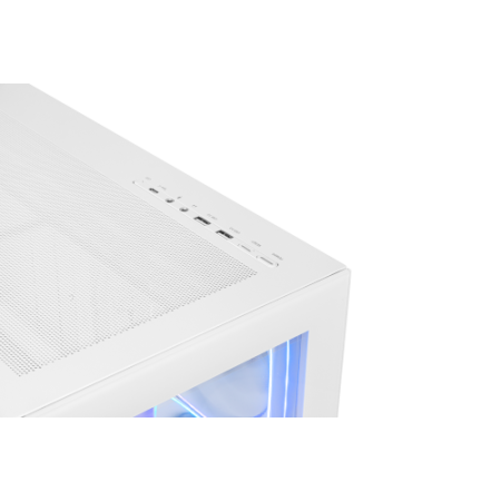 NOX Hummer BLADE, Semitorre ATX, ARGB, Ultra Airflow, Blanco