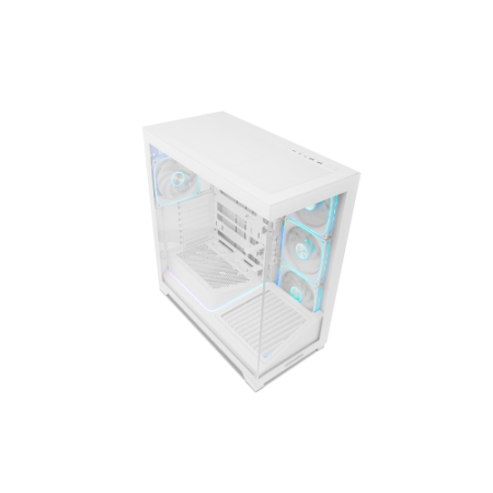 NOX Hummer BLADE, Semitorre ATX, ARGB, Ultra Airflow, Blanco