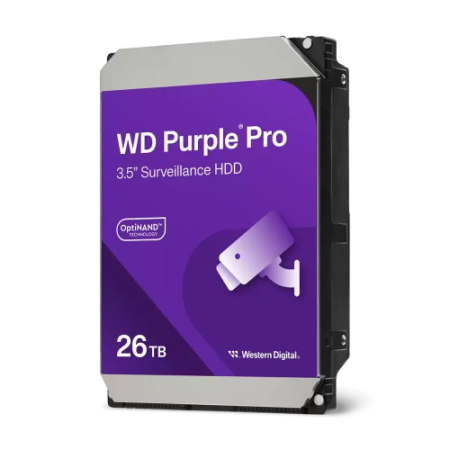Western Digital Purple Pro WD240PURP disco duro interno 26 TB 7200 RPM 3.5″ Serial ATA III