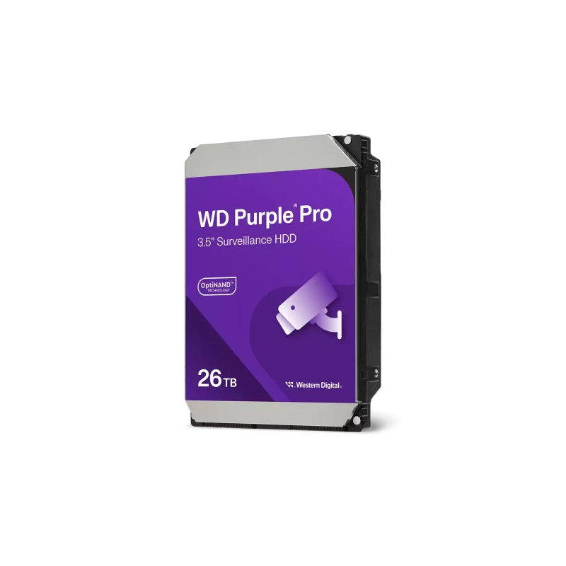 Western Digital Purple Pro WD240PURP disco duro interno 26 TB 7200 RPM 3.5″ Serial ATA III