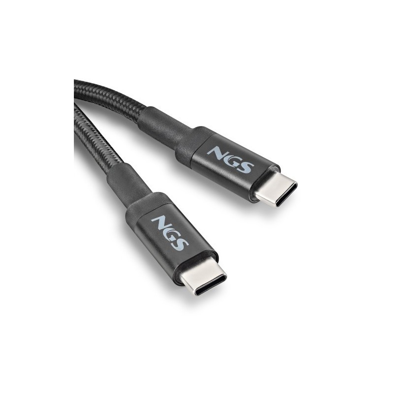NGS KNOT 100W-3 cable USB USB 2.0 3 m USB C 0,48 Gbit/s Negro