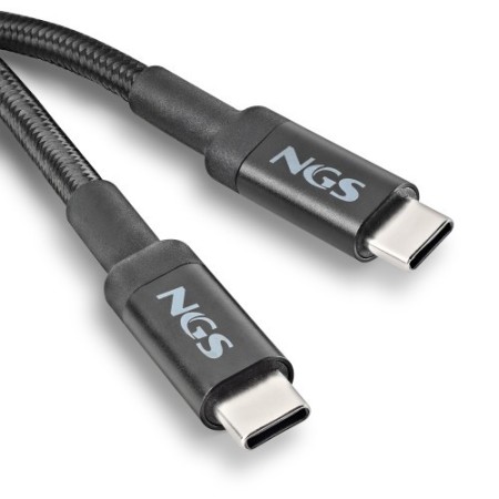 NGS KNOT 100W-2 cable USB USB 2.0 2 m USB C 0,48 Gbit/s Negro