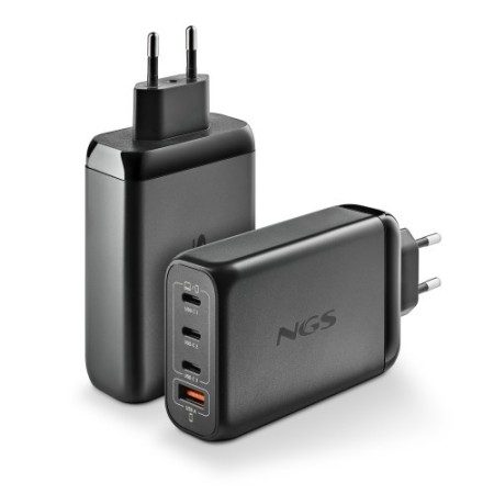 NGS BUD 140W Universal Negro Corriente alterna Carga rápida Interior