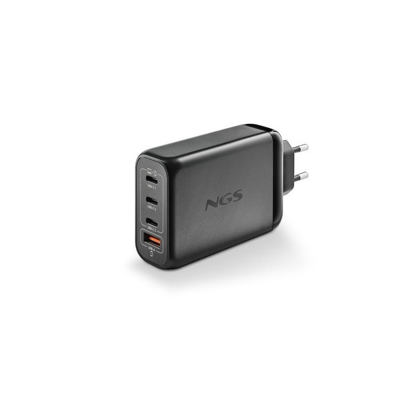 NGS BUD 140W Universal Negro Corriente alterna Carga rápida Interior