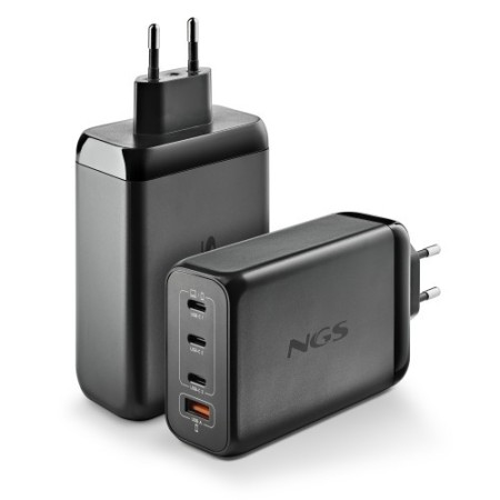 NGS BUD 240W Universal Negro Corriente alterna Carga rápida Interior