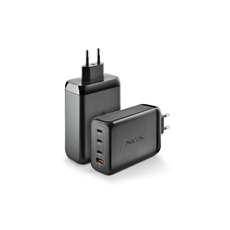 NGS BUD 240W Universal Negro Corriente alterna Carga rápida Interior