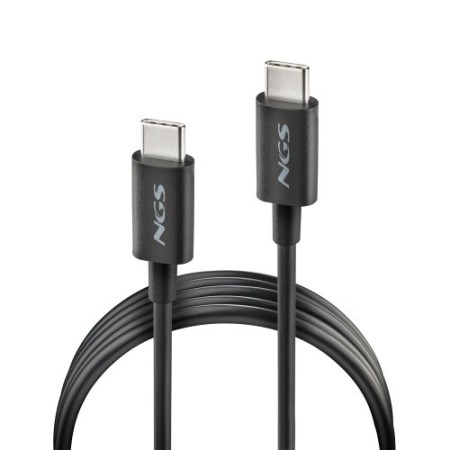 NGS ZYRO 60W-1 cable USB USB 2.0 1 m USB C 0,48 Gbit/s Negro