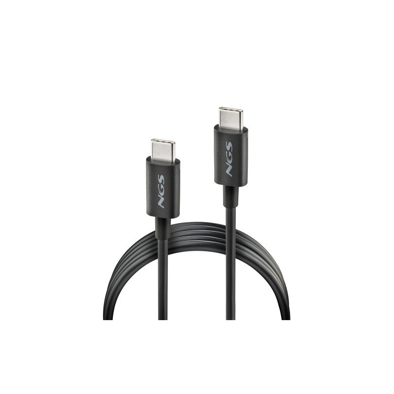 NGS ZYRO 60W-1 cable USB USB 2.0 1 m USB C 0,48 Gbit/s Negro