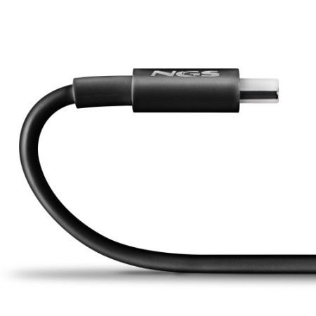 NGS ZYRO 60W-1 cable USB USB 2.0 1 m USB C 0,48 Gbit/s Negro