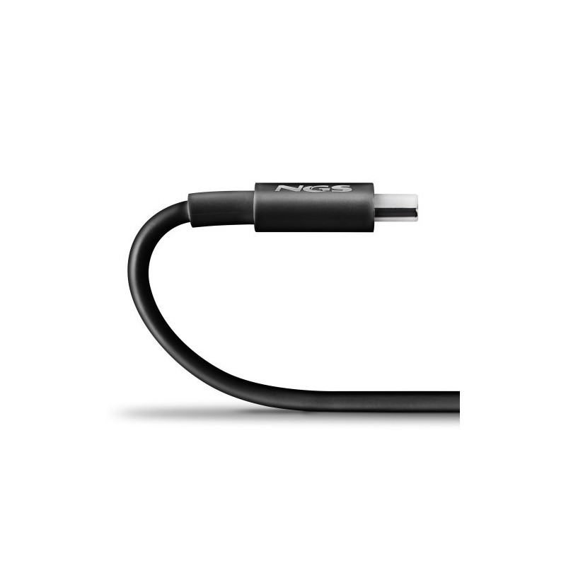 NGS ZYRO 60W-1 cable USB USB 2.0 1 m USB C 0,48 Gbit/s Negro