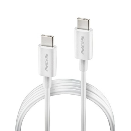 NGS ZYRO 60W-1 cable USB USB 2.0 1 m USB C 0,48 Gbit/s Blanco