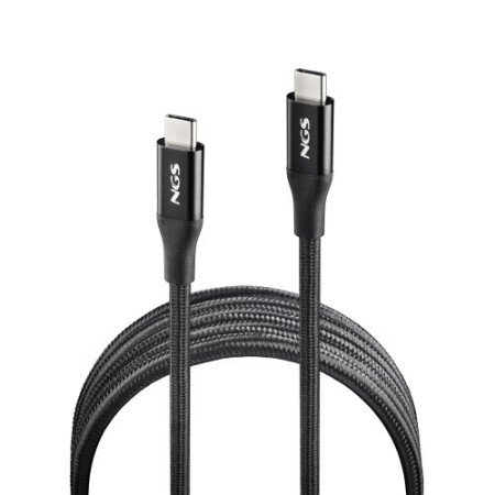 NGS KNOT 240W-2 cable USB 2 m USB C 40 Gbit/s Negro