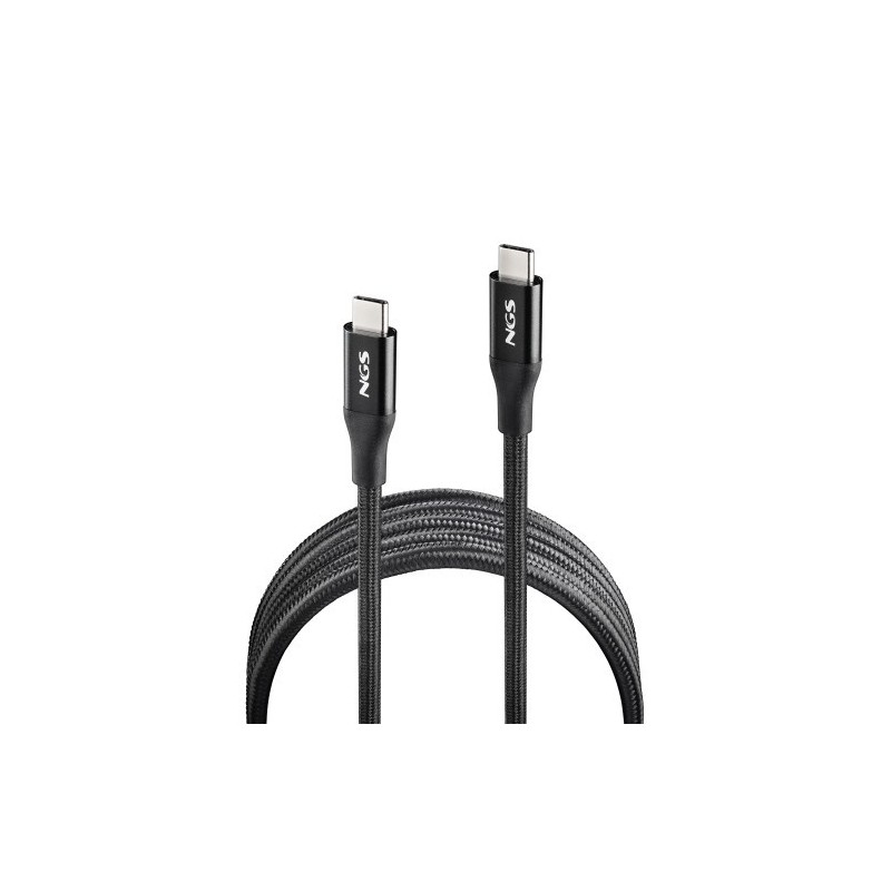 NGS KNOT 240W-2 cable USB 2 m USB C 40 Gbit/s Negro