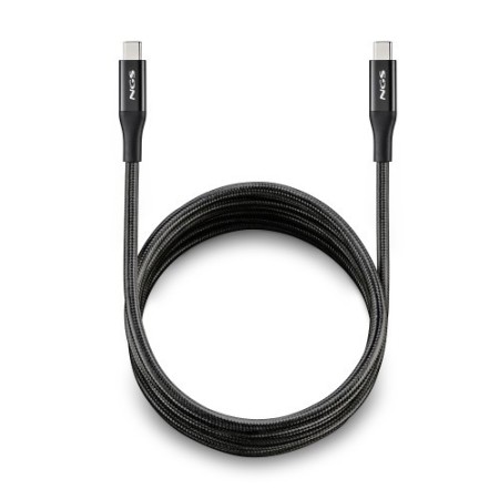 NGS KNOT 240W-2 cable USB 2 m USB C 40 Gbit/s Negro