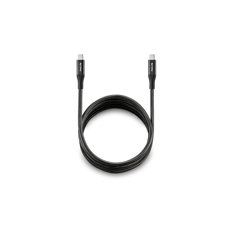 NGS KNOT 240W-2 cable USB 2 m USB C 40 Gbit/s Negro