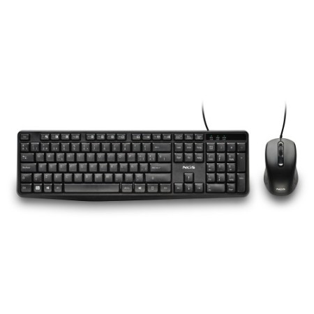 NGS COCOA KIT V2 teclado Ratón incluido Universal USB QWERTY Español Negro