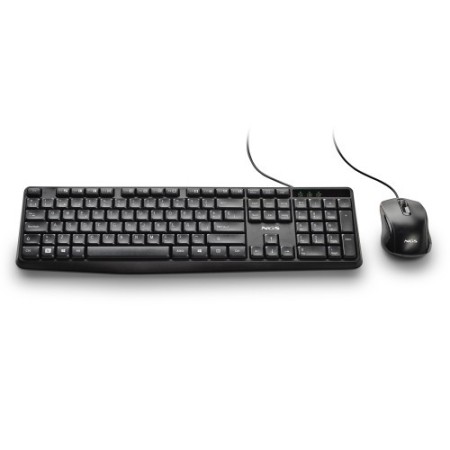 NGS COCOA KIT V2 teclado Ratón incluido Universal USB QWERTY Español Negro