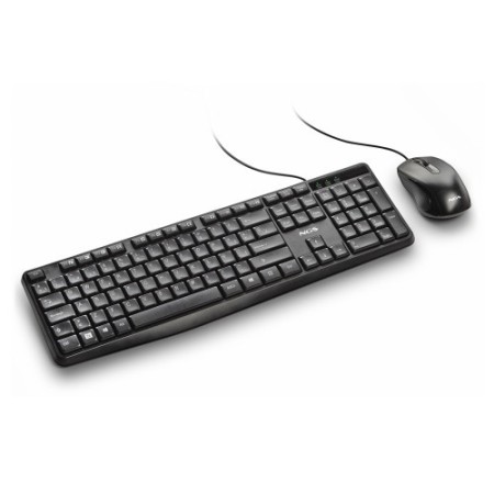 NGS COCOA KIT V2 teclado Ratón incluido Universal USB QWERTY Español Negro
