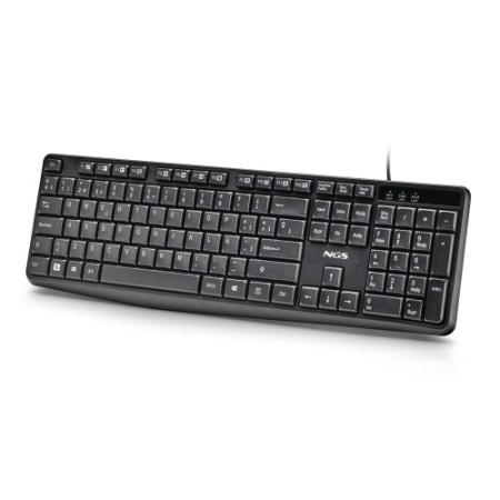 NGS COCOA KIT V2 teclado Ratón incluido Universal USB QWERTY Español Negro