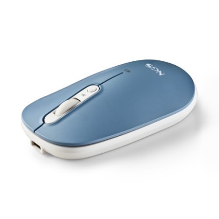 NGS SHELL RB ratón Oficina Ambidextro RF Wireless + Bluetooth Óptico 1600 DPI
