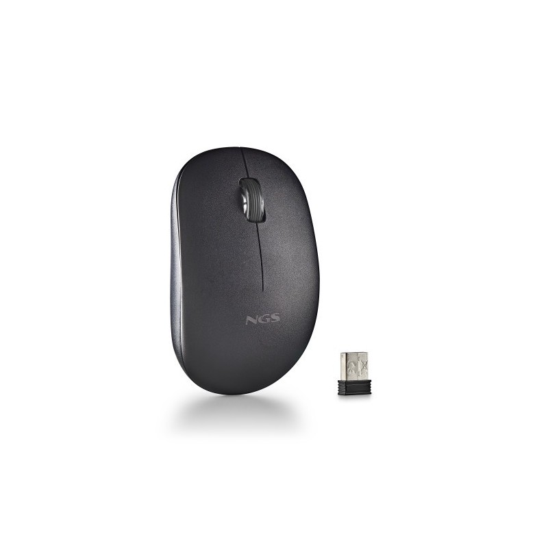 NGS FOG PRO ratón Oficina Ambidextro RF inalámbrico Óptico 1000 DPI