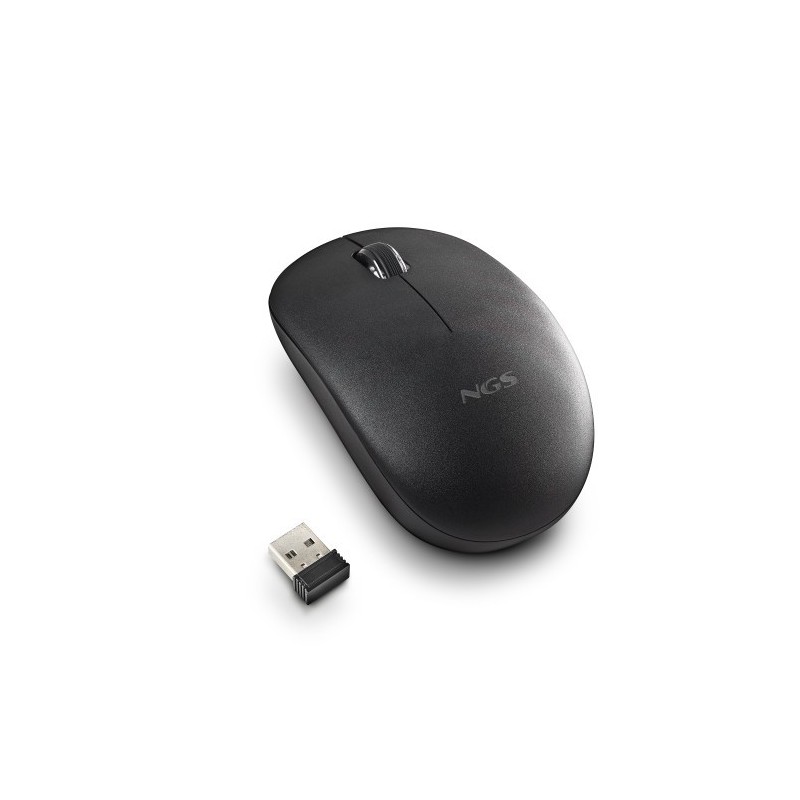 NGS FOG PRO ratón Oficina Ambidextro RF inalámbrico Óptico 1000 DPI