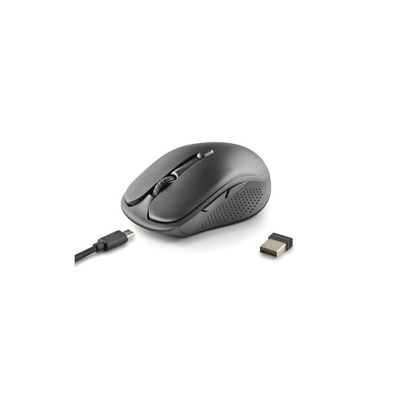 NGS EVO SPOOK ratón Hogar mano derecha RF Wireless + Bluetooth 1600 DPI